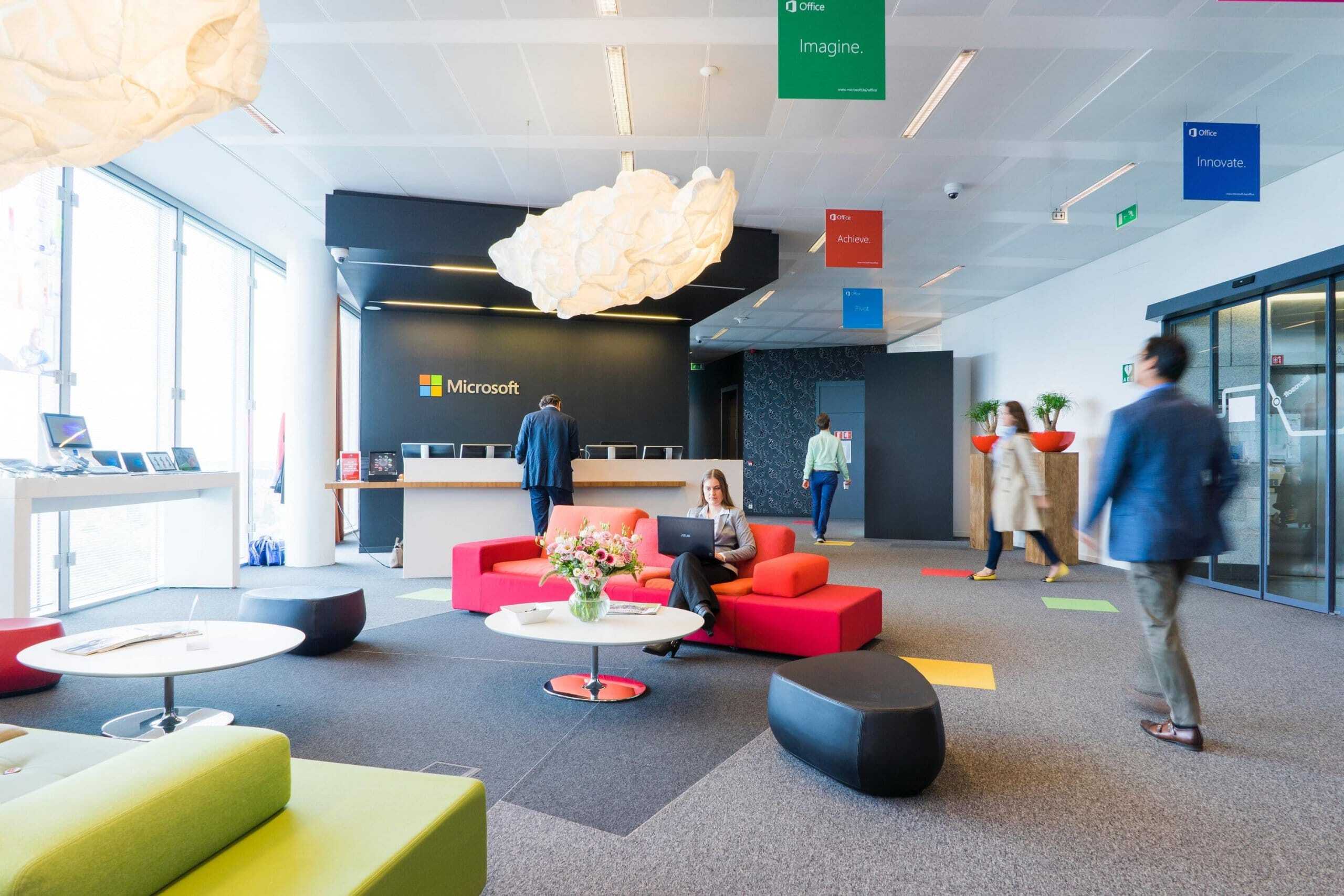 Modern campus innovation space