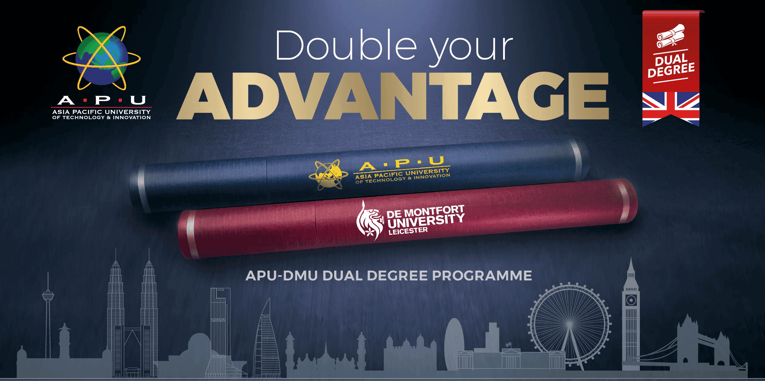 Asia Pacific University (APU), Malaysia, announces Dual Degree Awards.